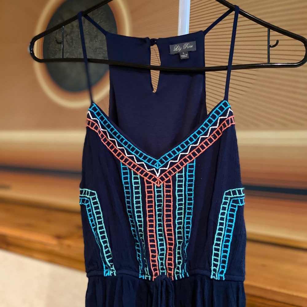 Embroidered Maxi Dress